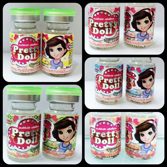 ขายส่งคอนแทคเลนส์ Pretty Doll