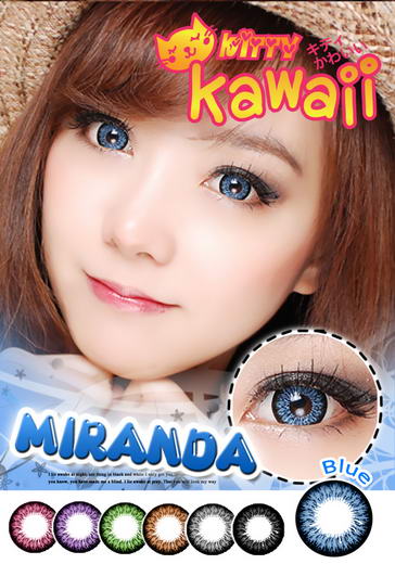 คอนแทคเลนส์ บิ๊กอาย Miranda หรือ Marry คอนแทคเลนส์สีดำ