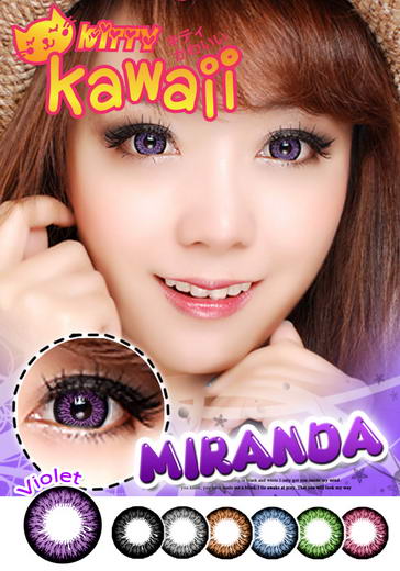 คอนแทค Miranda หรือ Marry คอนแทคเลนส์สีดำ