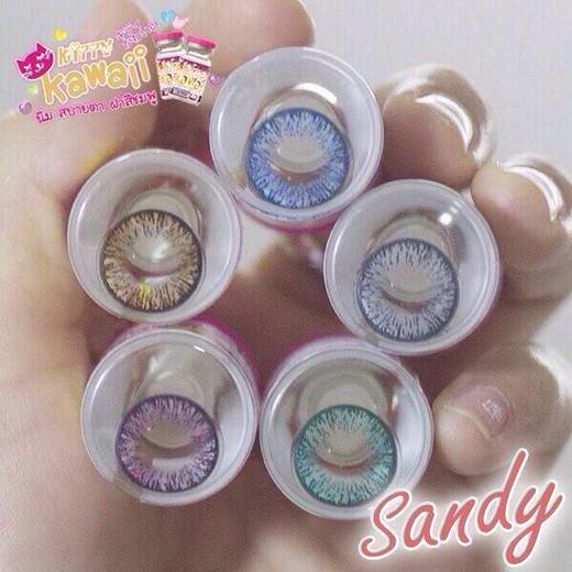 คอนแทคเลนส์ บิ๊กอาย Sandy หรือ  