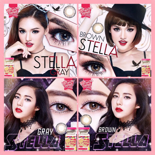 คอนแทคเลนส์ บิ๊กอาย Stella หรือ Vista Plus 